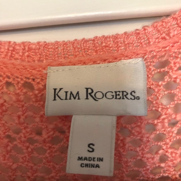 Kim Rogers summer lightweight open front cardigan - Picture 3 of 3